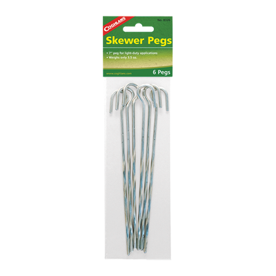 Coglans Skewer Pegs - 6 Pack - Sportinglife Turangi